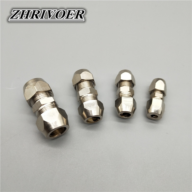 Compression Fitting Brass - Accesorio de tubo de férula de