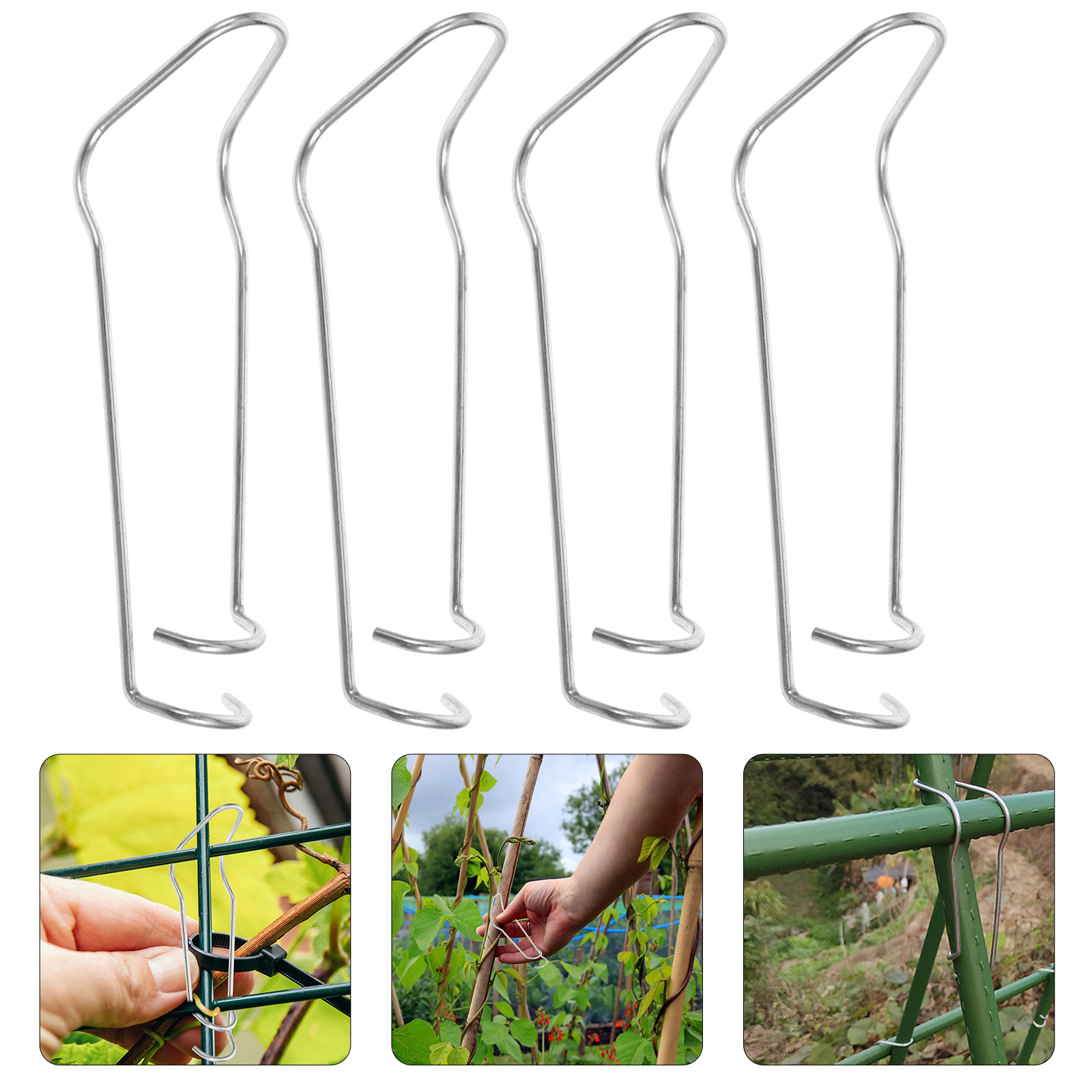 Plastic Pipe Clip - 20 Conectores de Enrejado de 16