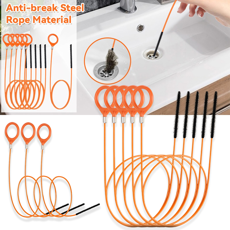 Drain Snake Flexible - Herramienta Desatascadora de Desagües, Flexible y