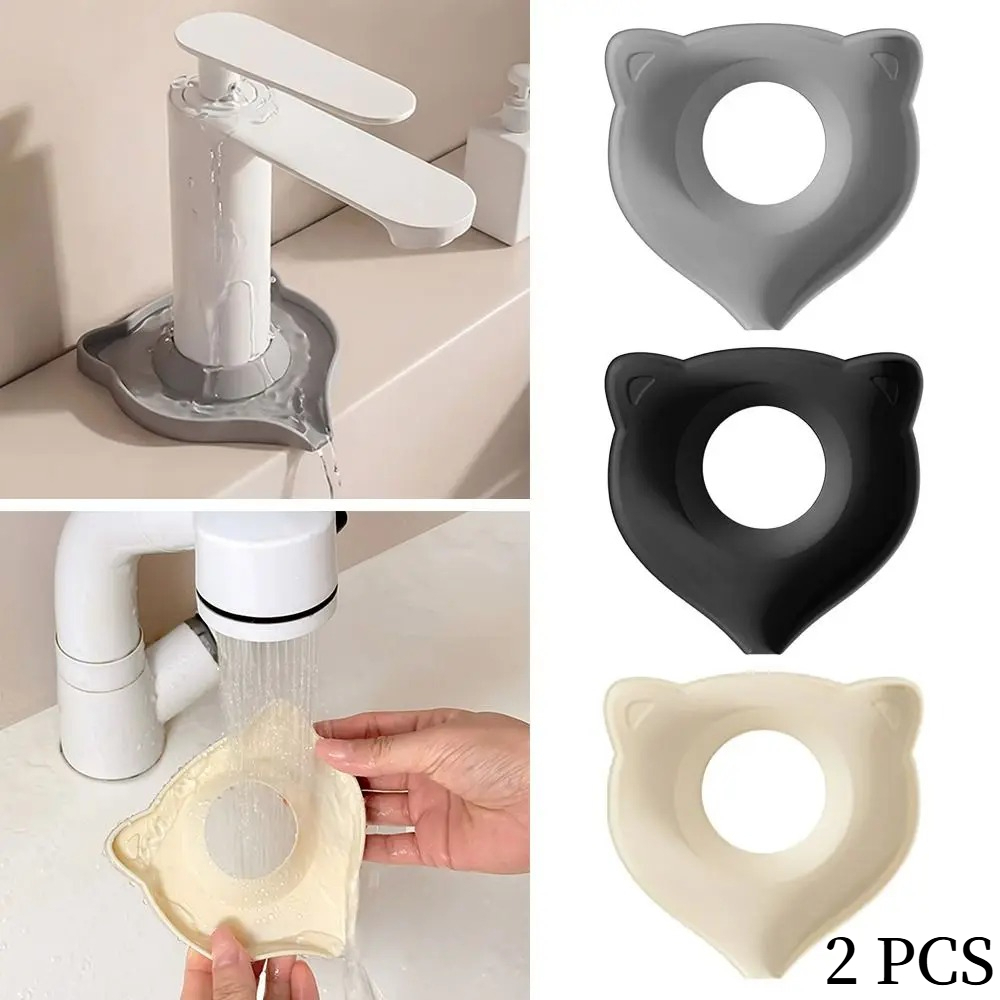 Silicone Tap Washer - 2 piezas de alfombrilla de drenaje