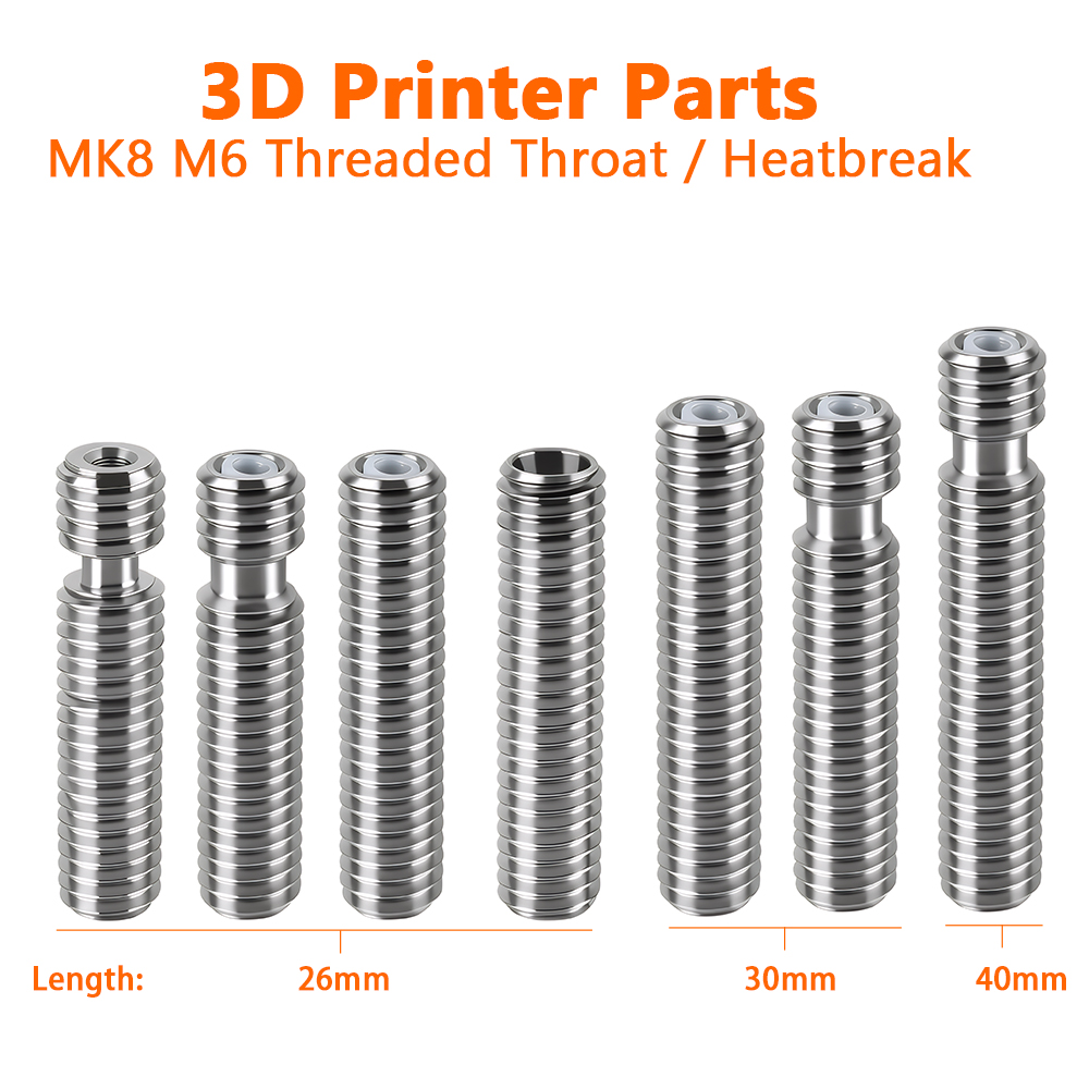 Ptfe Tape Thread - Garganta M6 de 26 mm, 30