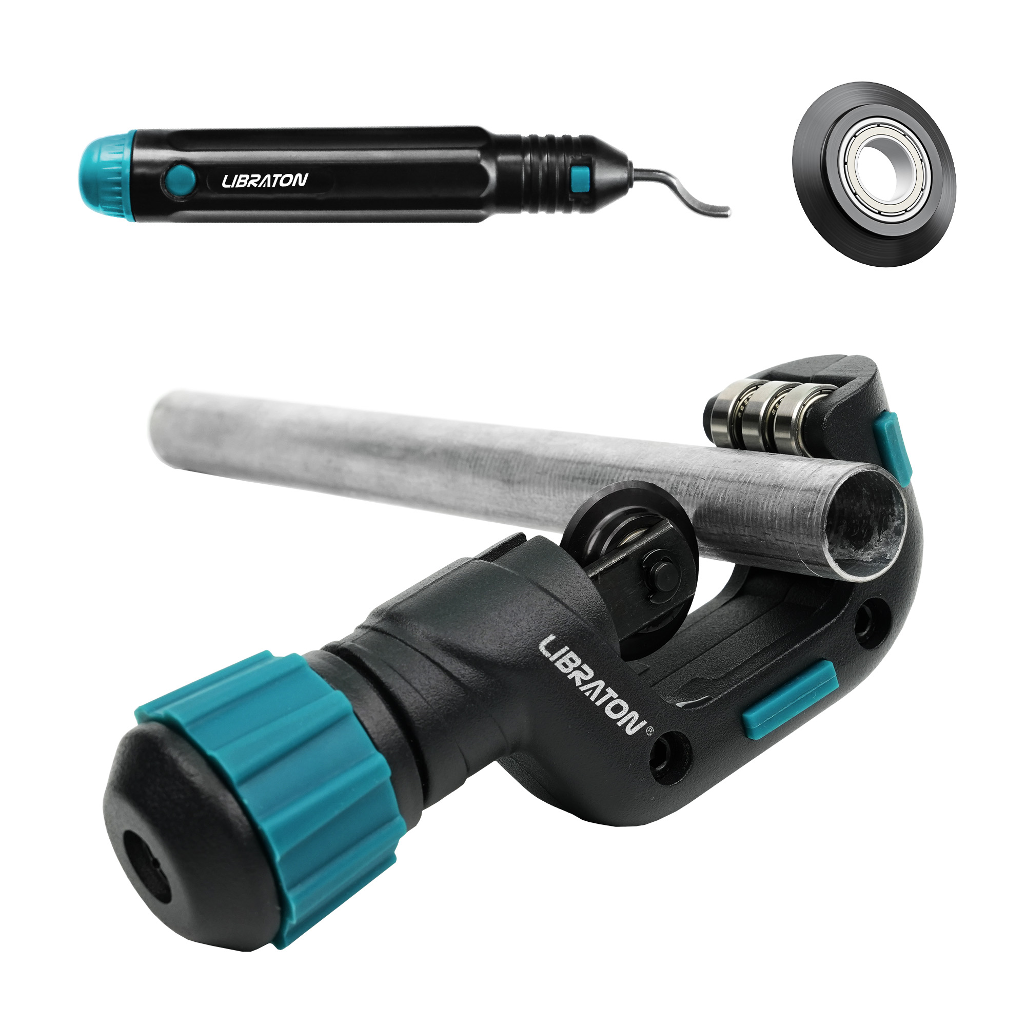 Pipe Cutter Ratchet - Cortador de tubos LIBRATON con cuchilla