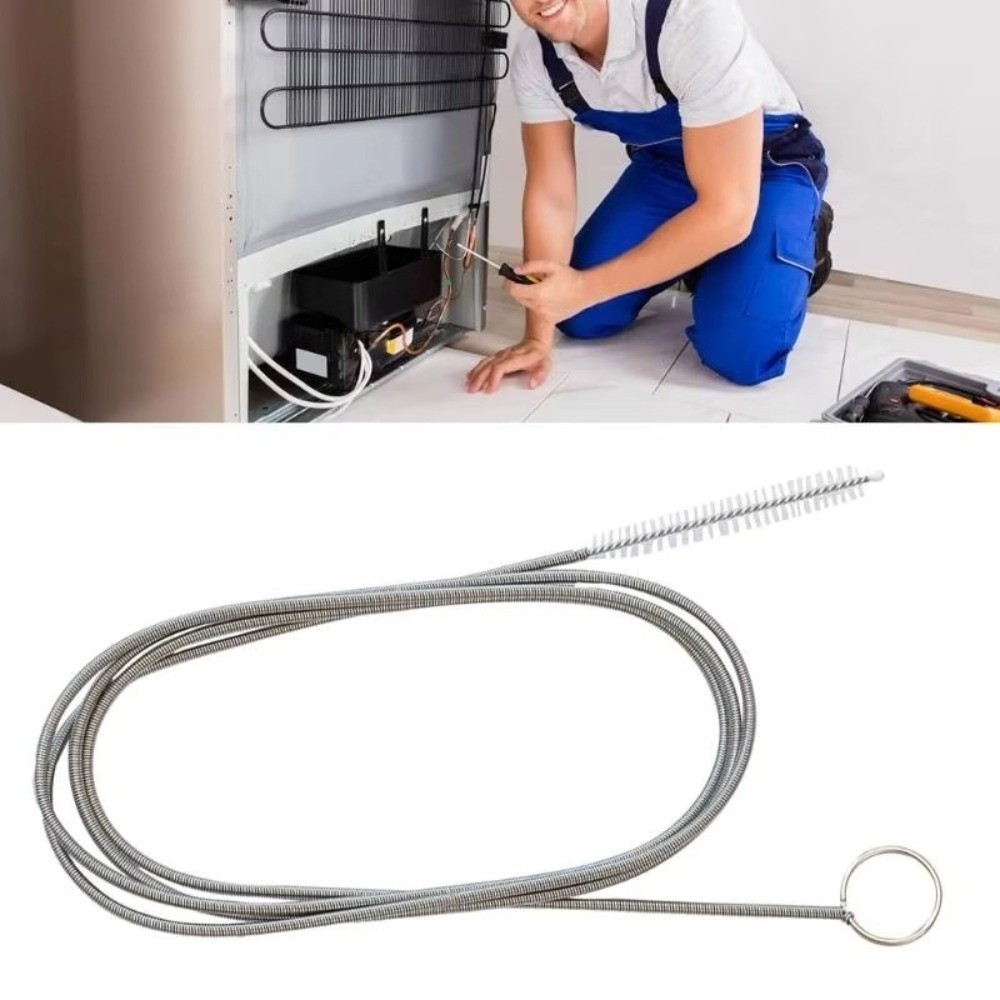 Pipe Bending Spring - Cepillo flexible largo para desatascar el