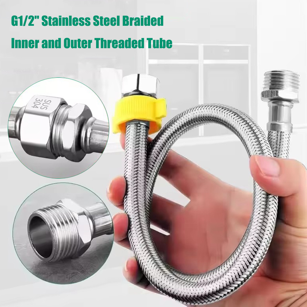 Flexible Hose Braided - Manguera flexible trenzada de acero inoxidable