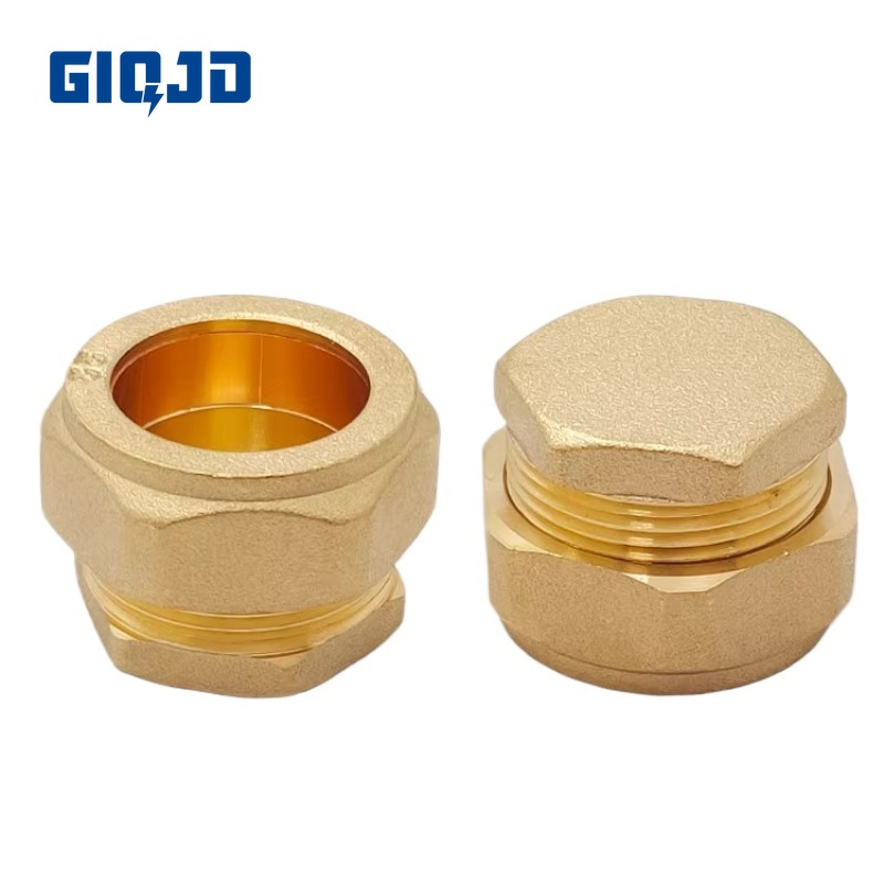 Compression Fitting Brass - Conector de funda de tarjeta de