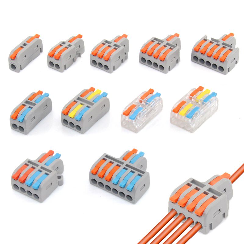 Push Fit Connector - 1/5/10 Uds Mini conectores de Cable