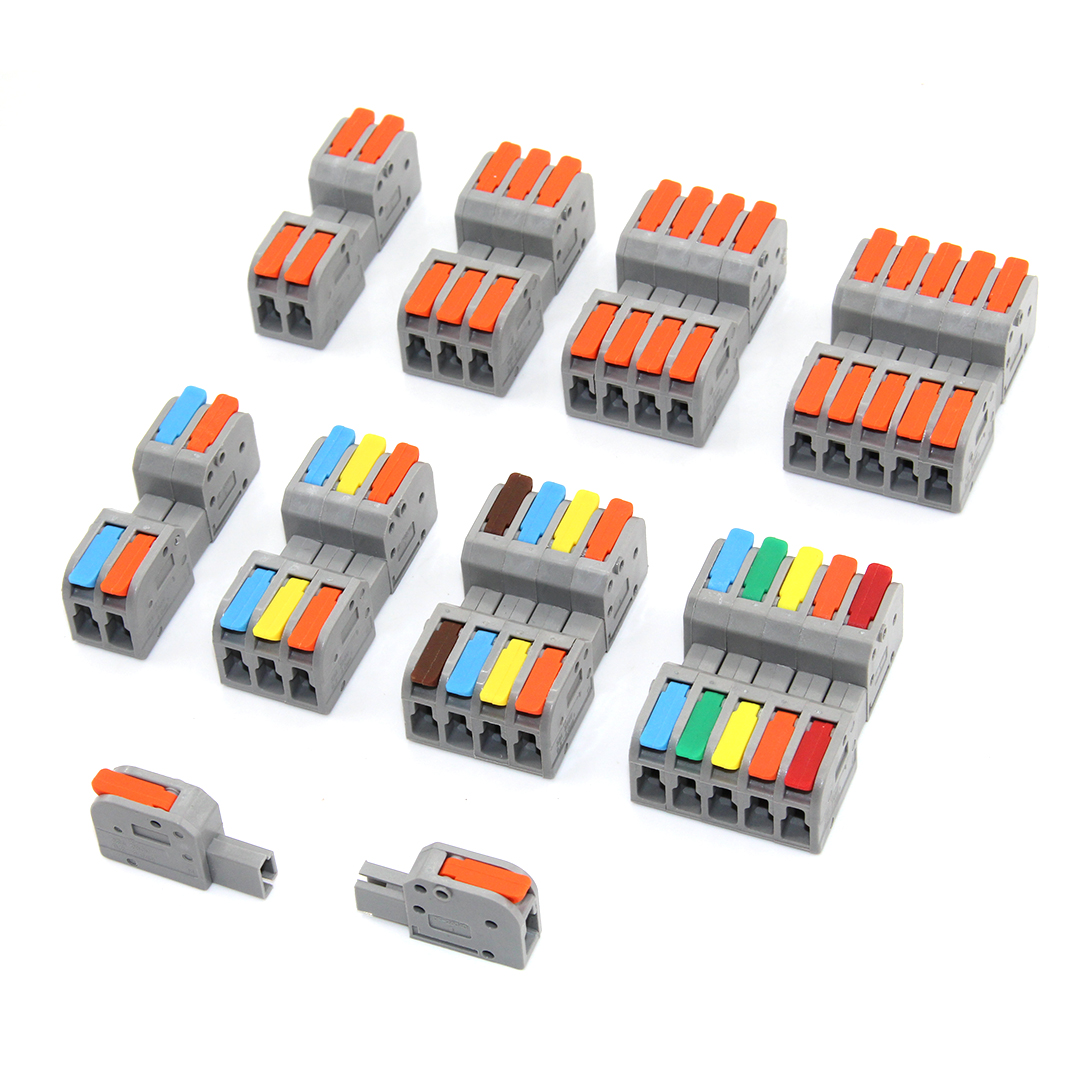 Push Fit Connector - Conector de cableado rápido múltiple en