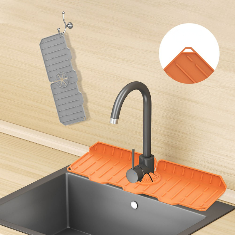 Silicone Tap Washer - Alfombrilla de silicona para grifo de