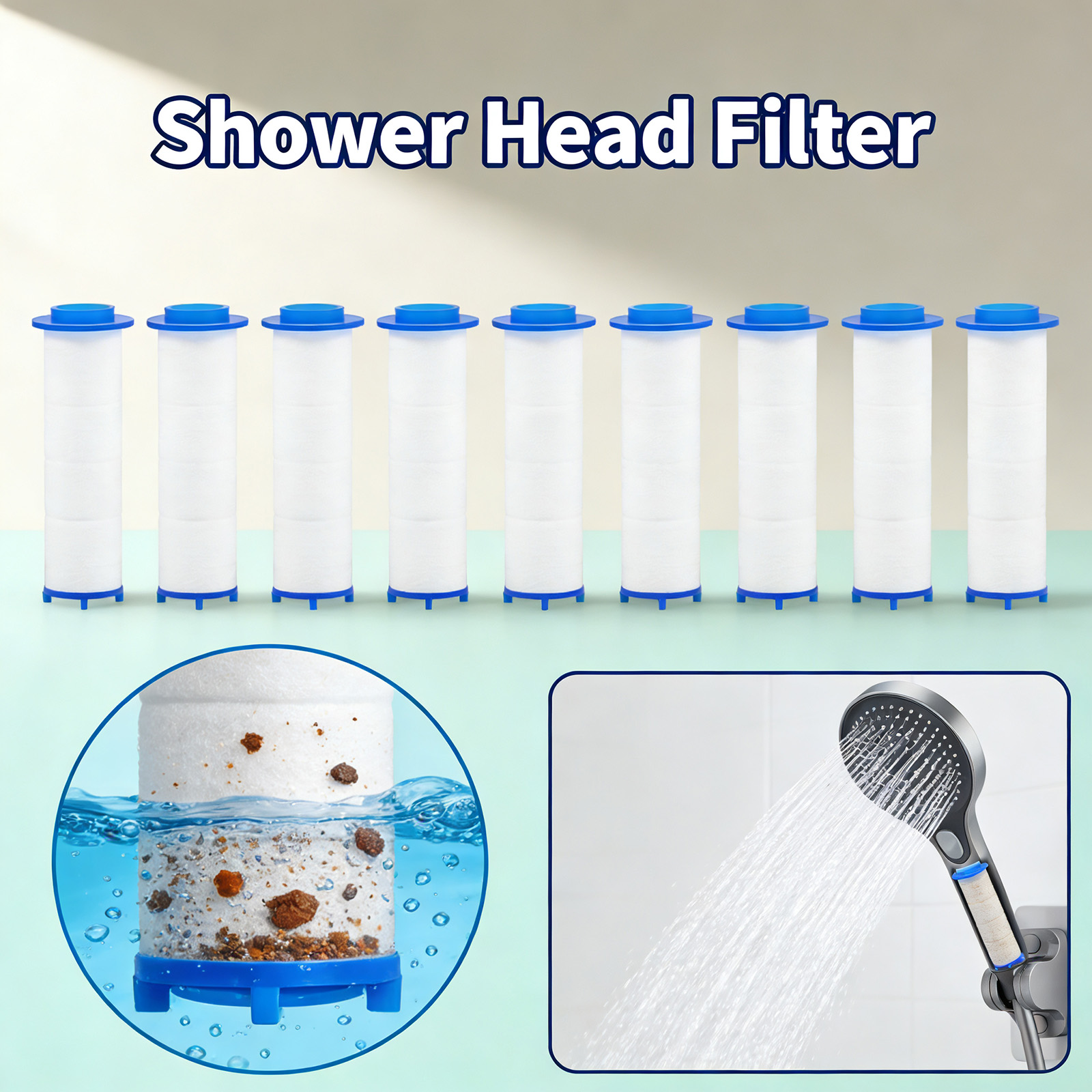 Shower Valve Cartridge - Cartucho de filtro de ducha de