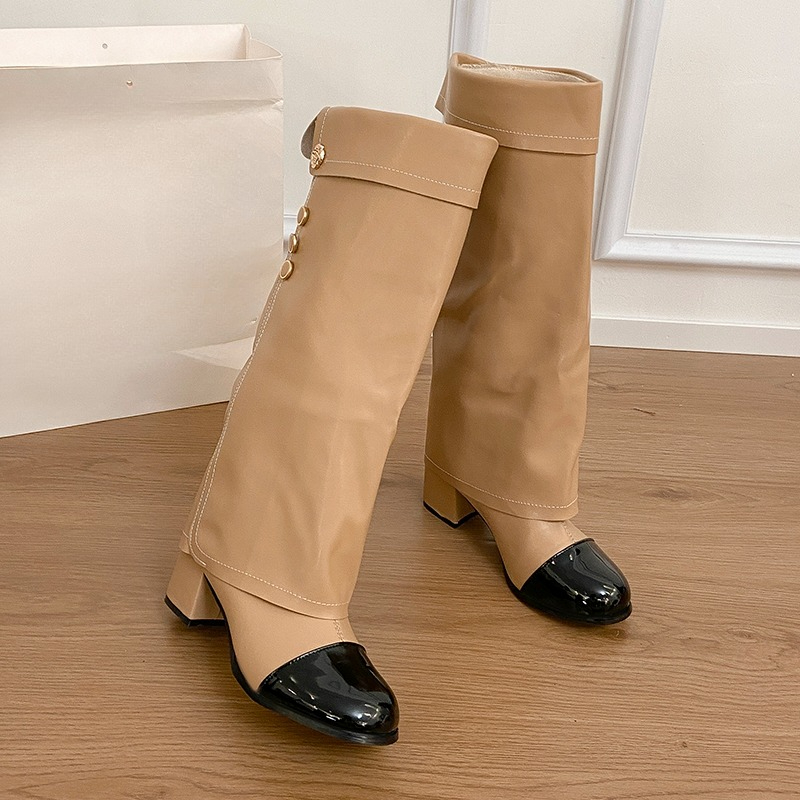 Pipe Bending Spring - 2025 Otoño/Invierno nuevas botas antideslizantes con