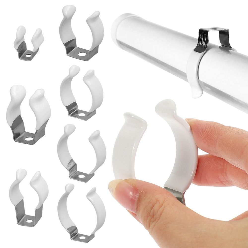 Drain Pipe Clip - 5 Clips de Fijación con Resorte