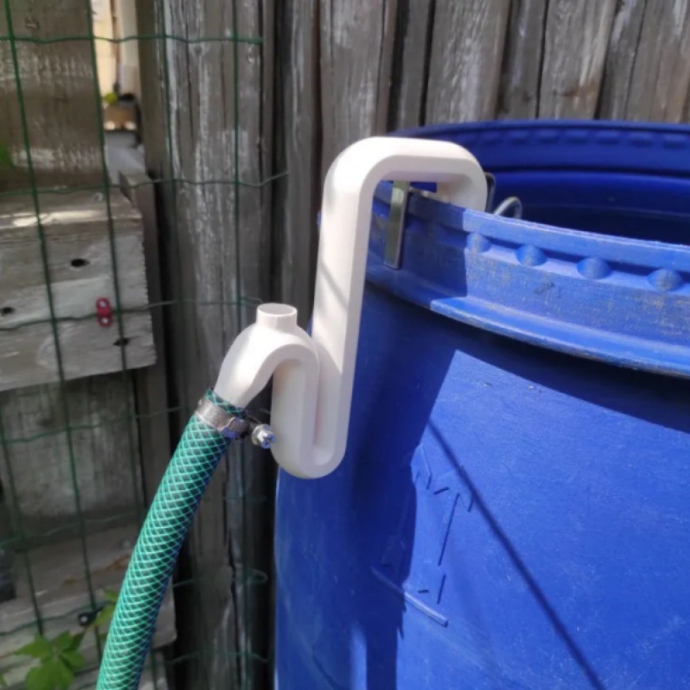 Overflow Pipe Clip - Soporte Universal para Manguera de Desagüe