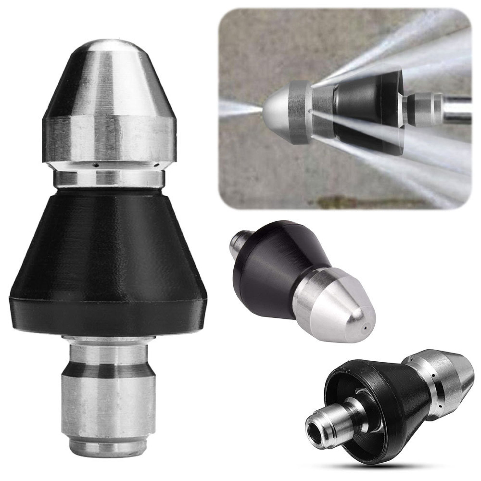 Boquilla de limpieza a presión - Drain Pipe Clip reseña y precio