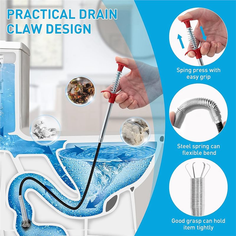 ABNL Herramienta para Eliminar - Drain Snake Flexible reseña y precio