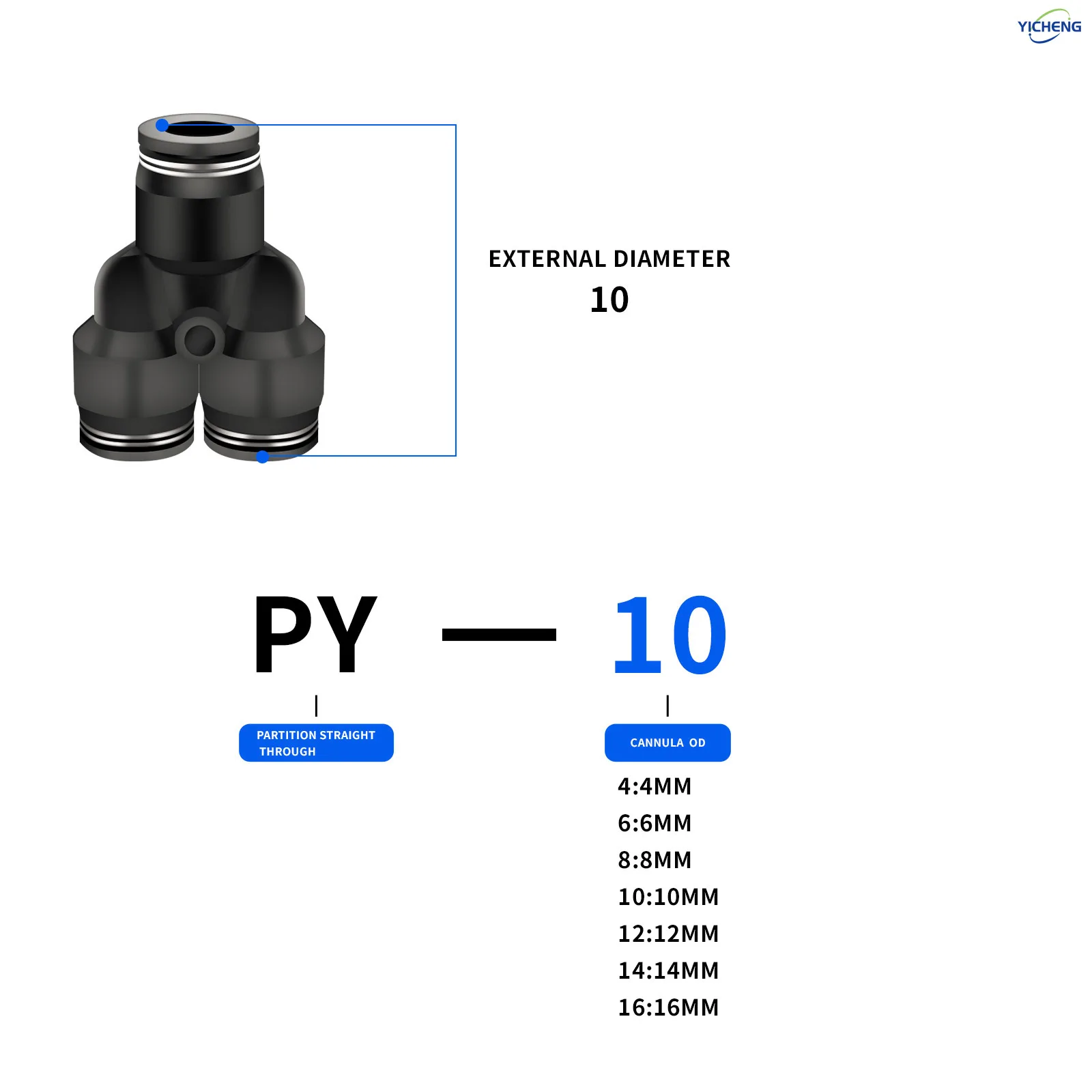 Conector de manguera ID de 10  - Push Fit Connector reseña y precio