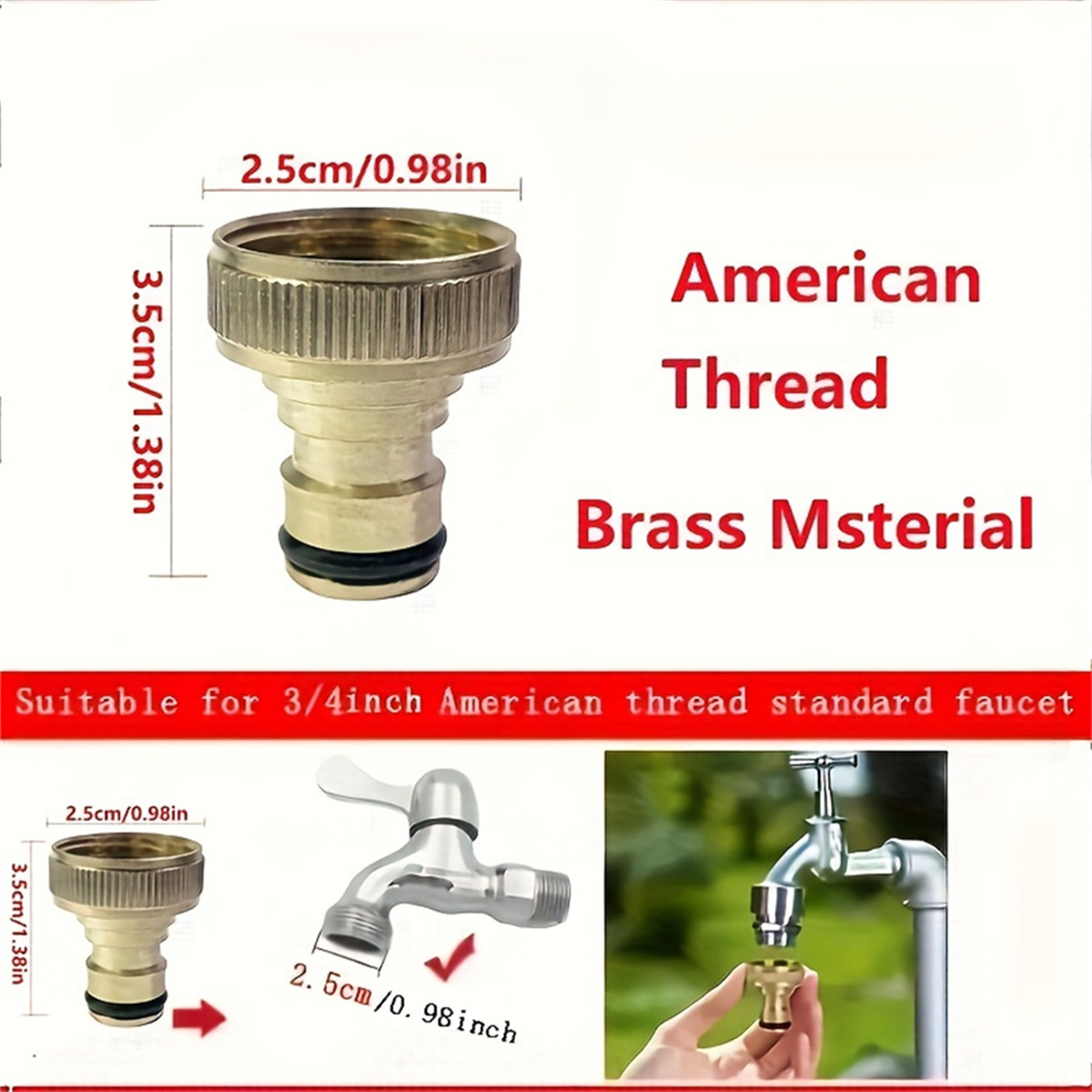 Accesorios de latón para tuber - Compression Fitting Brass reseña y precio