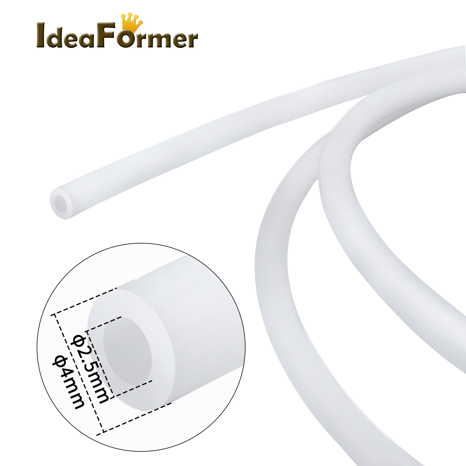 Tubo de PTFE de 2.5mm de Diáme - Ptfe Tape Thread reseña y precio
