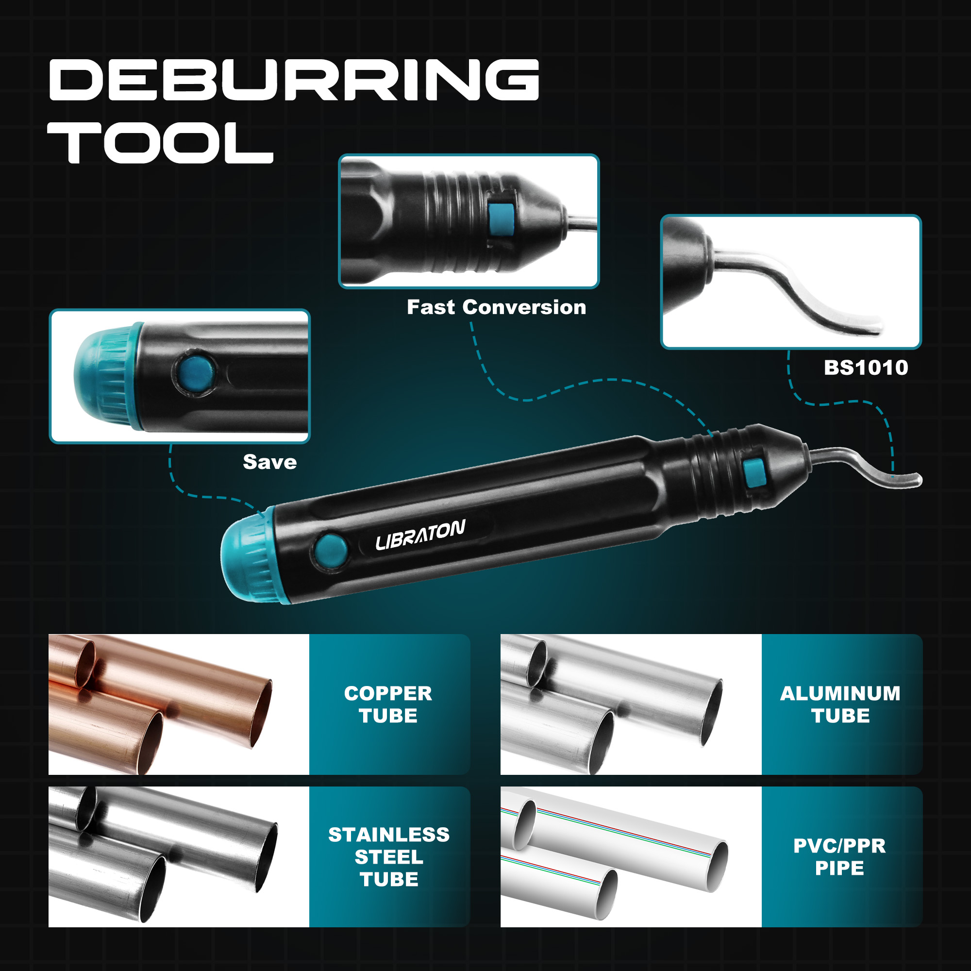 Cortador de tubos LIBRATON con - Pipe Cutter Ratchet reseña y precio