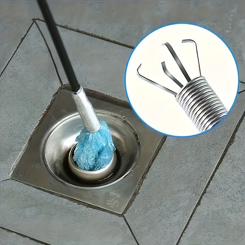 1 unidad de desatascador de al - Drain Pipe Clip reseña y precio