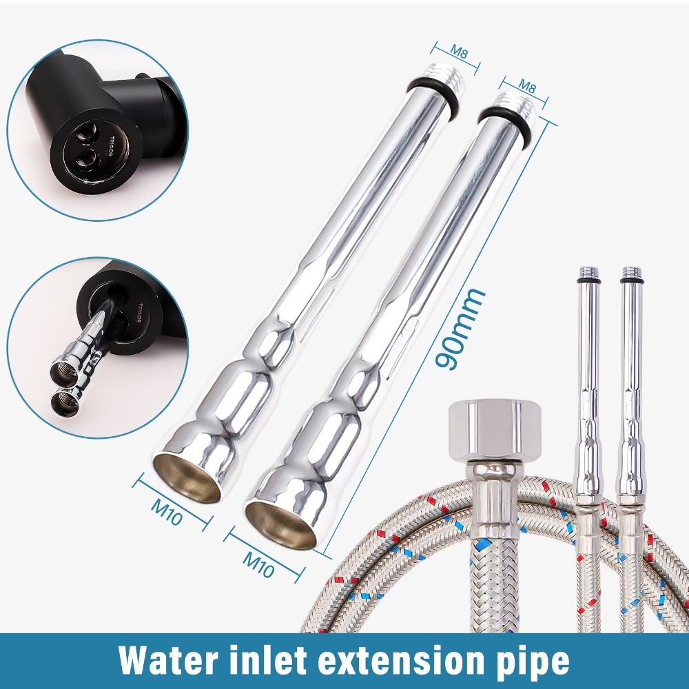 2 Piezas de Tuberías Flexibles - Flexible Hose Braided reseña y precio