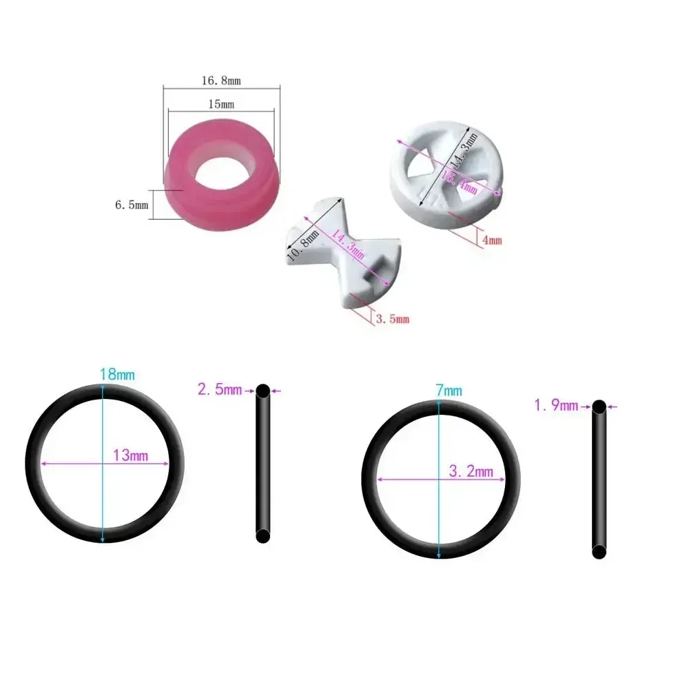 Juego de Juntas de Cerámica y  - Silicone Tap Washer reseña y precio