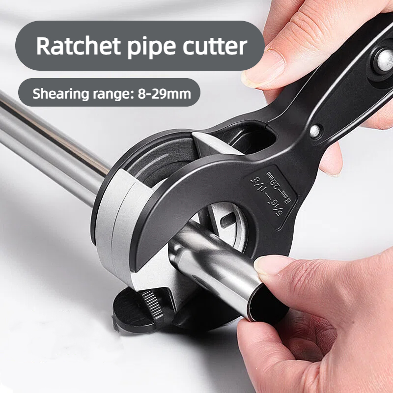 Cortador de tubos con trinquet - Pipe Cutter Ratchet reseña y precio
