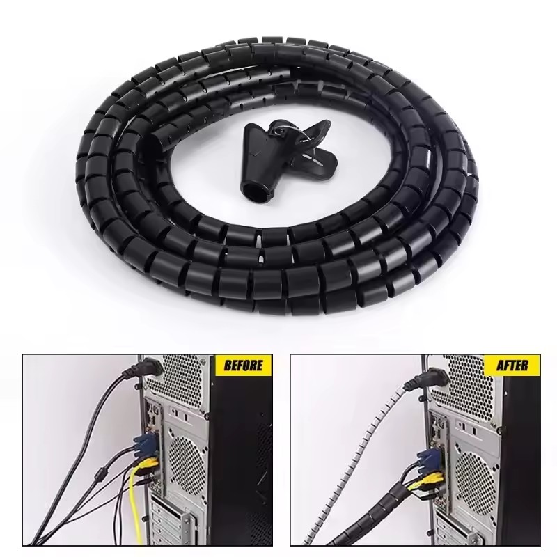 Organizador de Cables en Espir - Plastic Pipe Clip reseña y precio