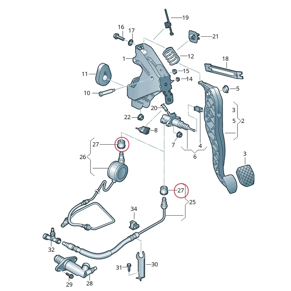 Para Fiat Ulysse Peugeot 806 1 - Plastic Pipe Clip reseña y precio