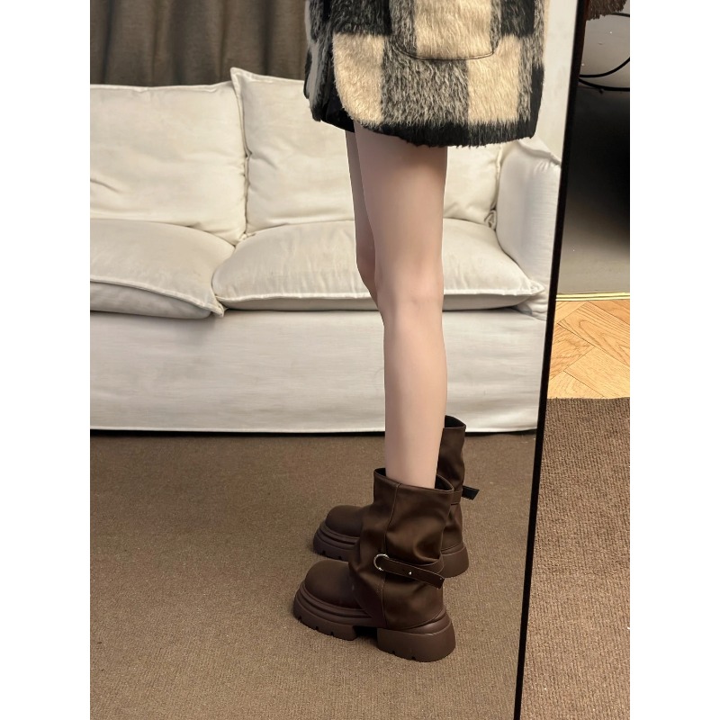 Botas de Mujer con Suela Grues - Pipe Bending Spring reseña y precio