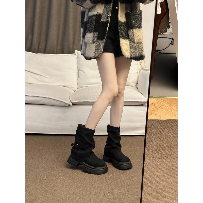 Botas de Mujer con Suela Grues - Pipe Bending Spring reseña y precio
