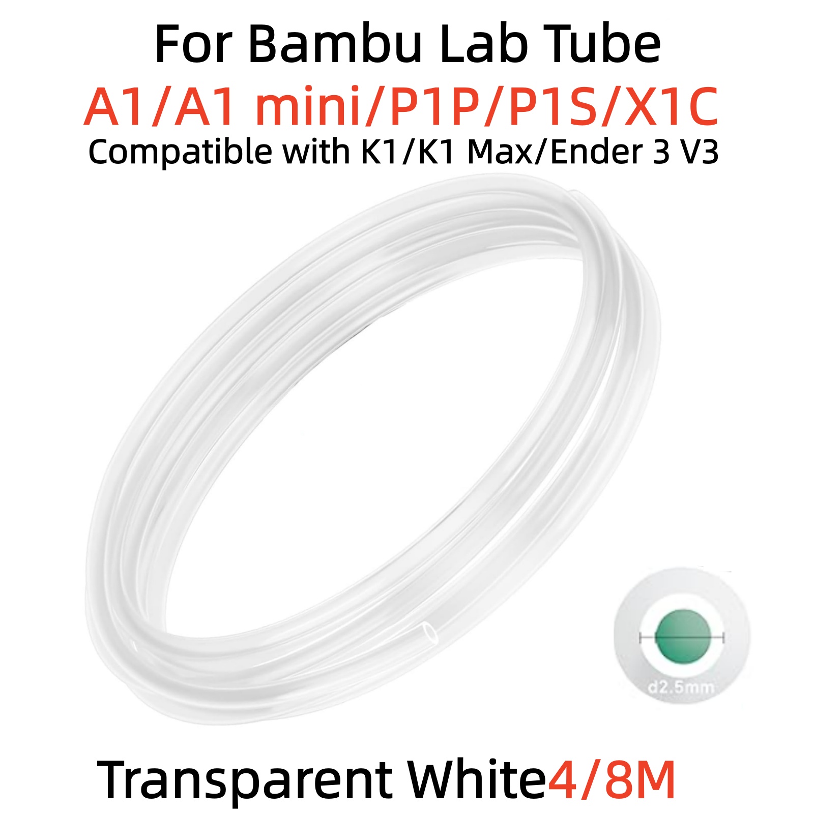 Para Bambu Lab Ptfe tubo P1P A - Ptfe Tape Thread reseña y precio