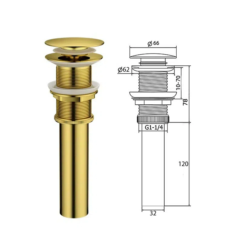 Válvula de desagüe de lavabo d - Drain Pipe Clip reseña y precio