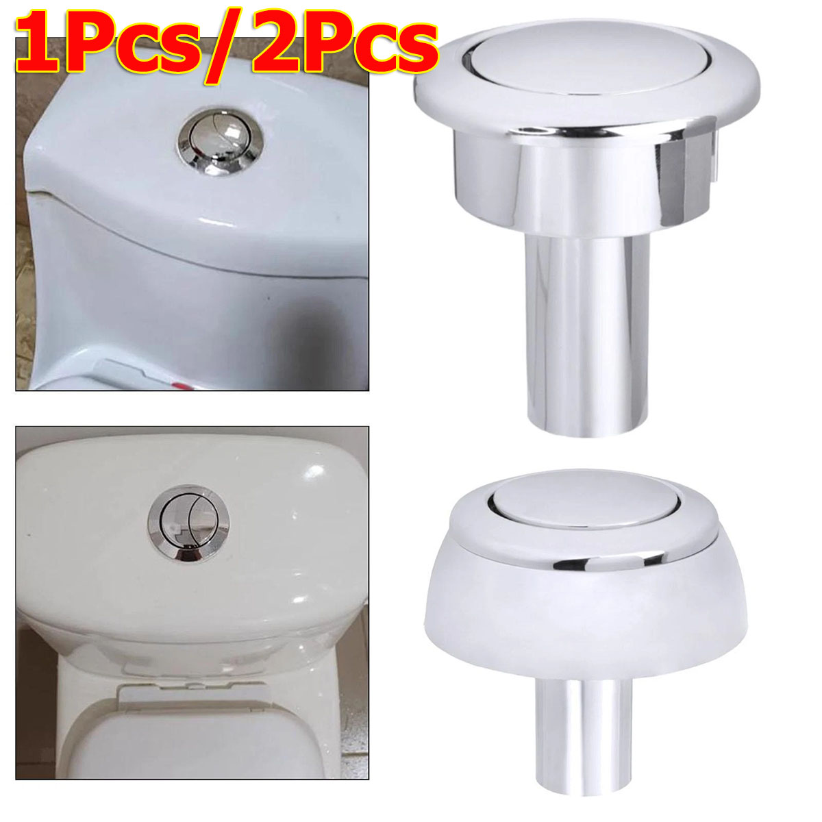 1 o 2 unidades de botón de des - Toilet Fill Valve reseña y precio